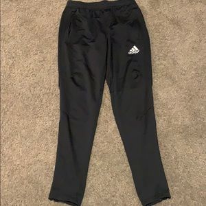 Adidas training pants.